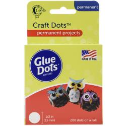 GLUE DOTS CRAFT 1/2" Permanent