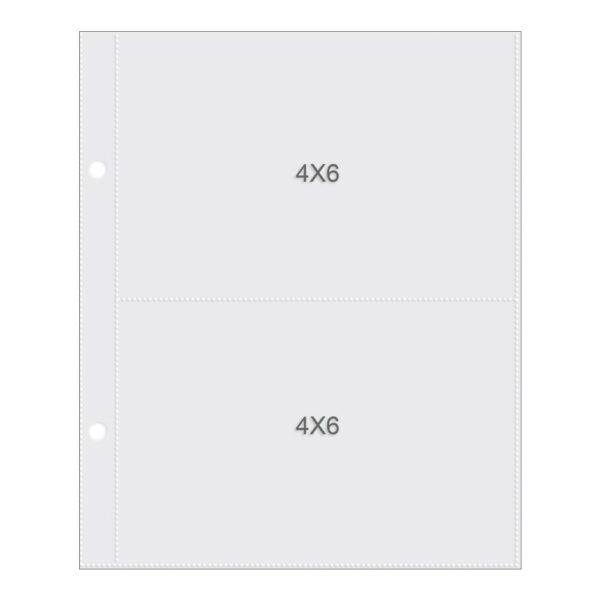 SS SN@P! POCKET PAGES PROTECTORS 4X6