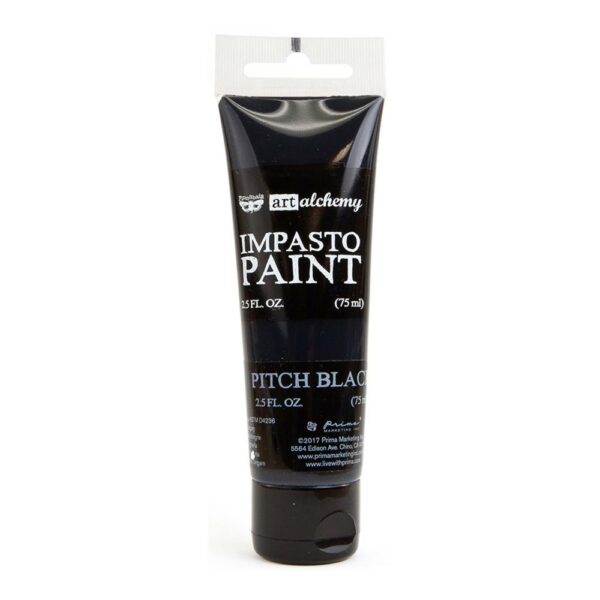 PRIMA ART ALCHEMY FINN IMPASTO PITCH BLACK