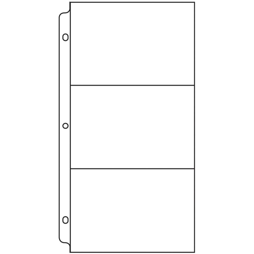 WE R MEMORY KEEPERS PAGE REFILL 6X12 10 PK