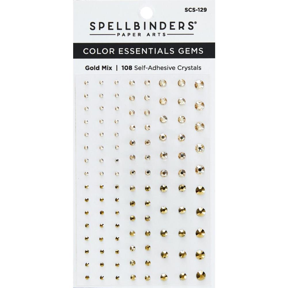 SPELLBINDERS GEMS GOLD MIX