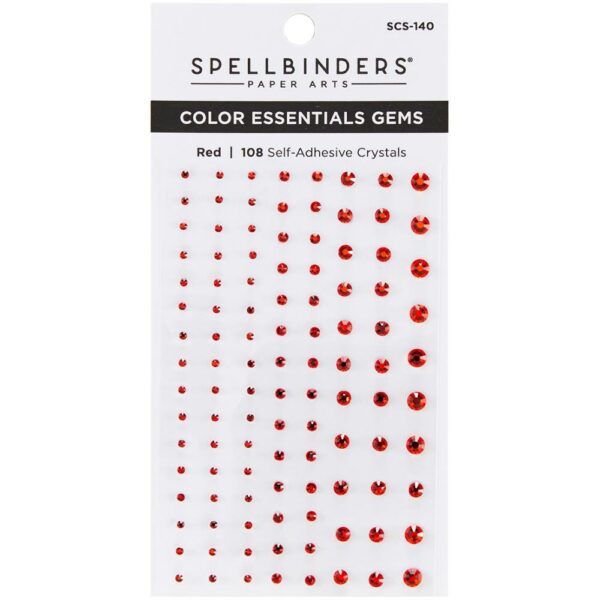 SPELLBINDERS GEMS RED