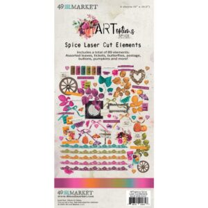 49 & MARKET ART OPTIONS SPICE SPICE WILDFLOWER LASER CUT ELEMENTS