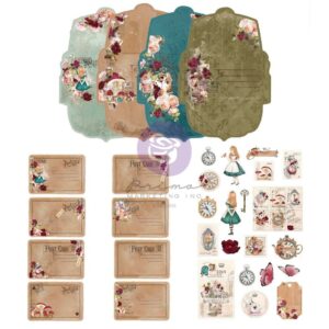 PRIMA LOST IN WONDERLAND POSTCARD KIT