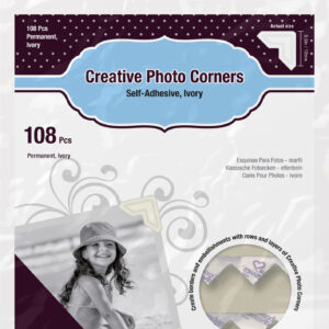 Scrapbook Adhesives Classic Paper Corners Ivory 126