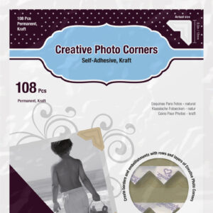 SCRAPBOOK ADHESIVES CLASSIC PAPER CORNERS KRAFT 126