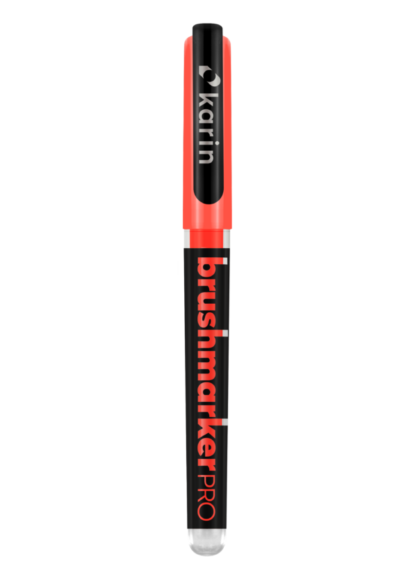 Brushmarker Pro Neon Orange Red 4020