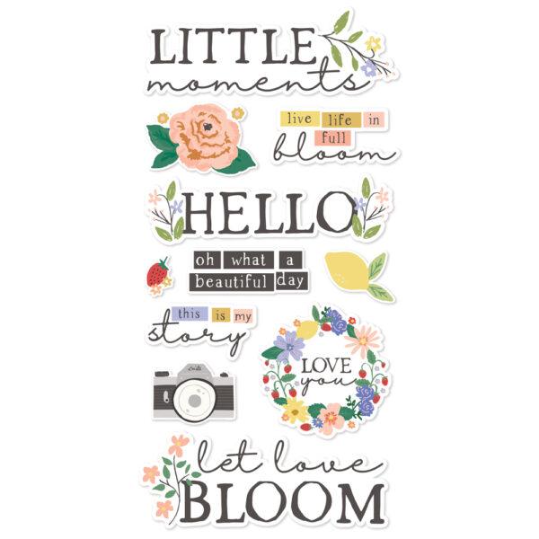 Simple Stories the Little Things Foam Stickers