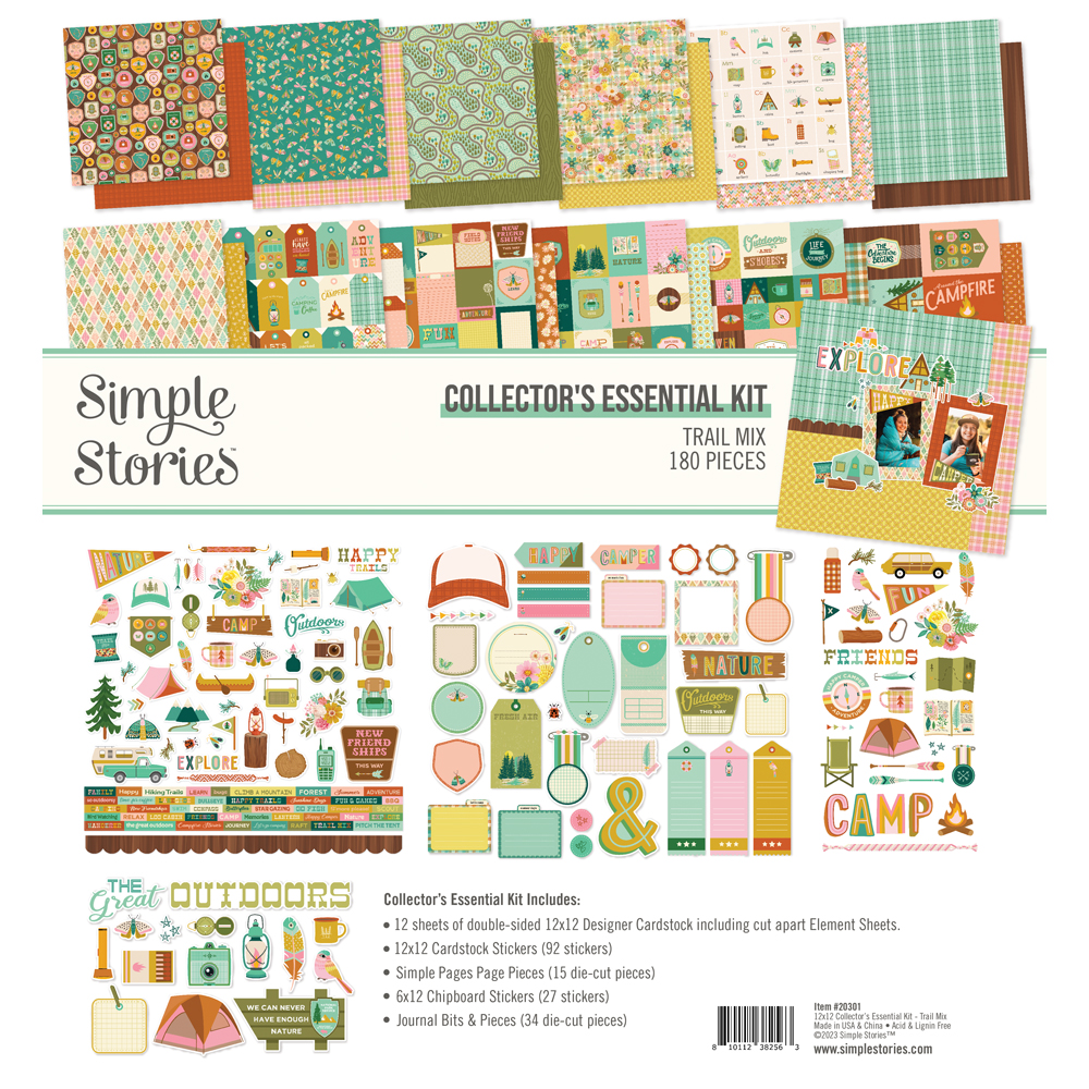 Simple Stories Trail Mix Collector’s Essential Kit