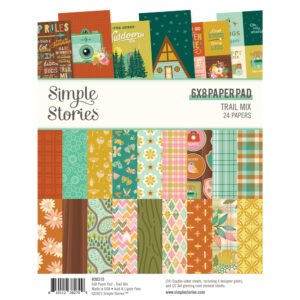 Simple Stories Trail Mix 6X8 Paper Pad