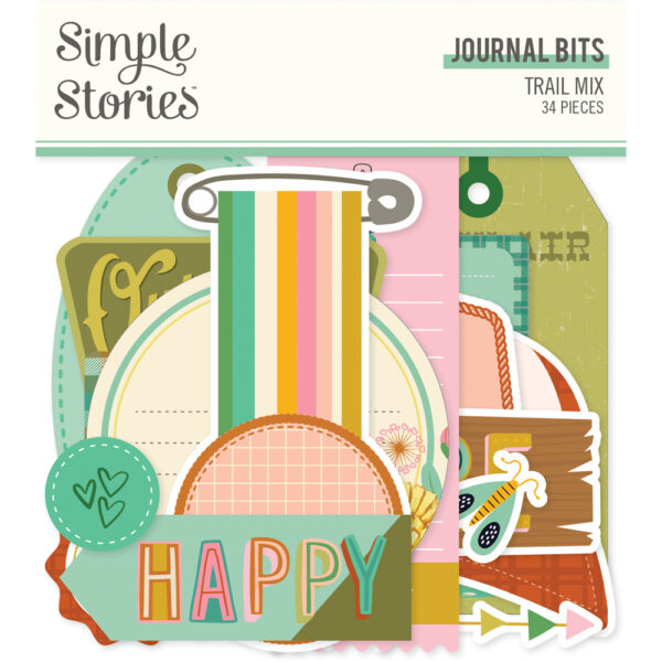 Simple Stories Trail Mix Journal Bits & Pieces