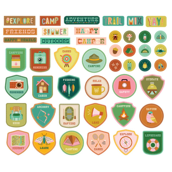 Simple Stories Trail Mix Patches Bits & Pieces