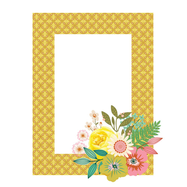 Simple Stories Trail Mix Chipboard Frames