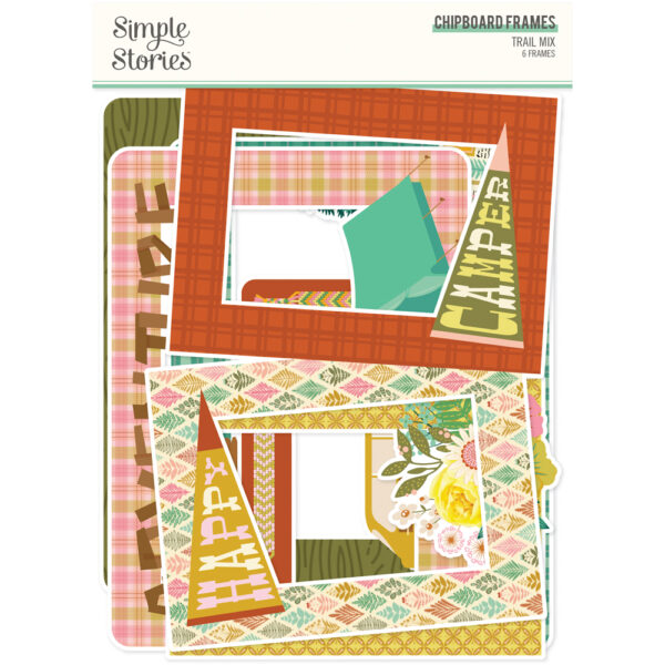 Simple Stories Trail Mix Chipboard Frames