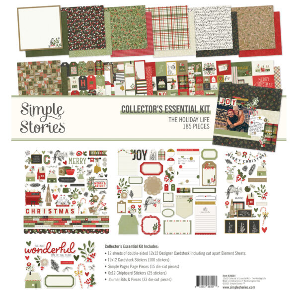 Simple Stories the Holiday Life Collector's Essential Kit