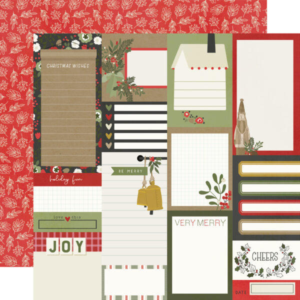 Simple Stories the Holiday Life 12X 12 Life Journal Elements