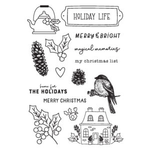 Simple Stories the Holiday Life Stamps