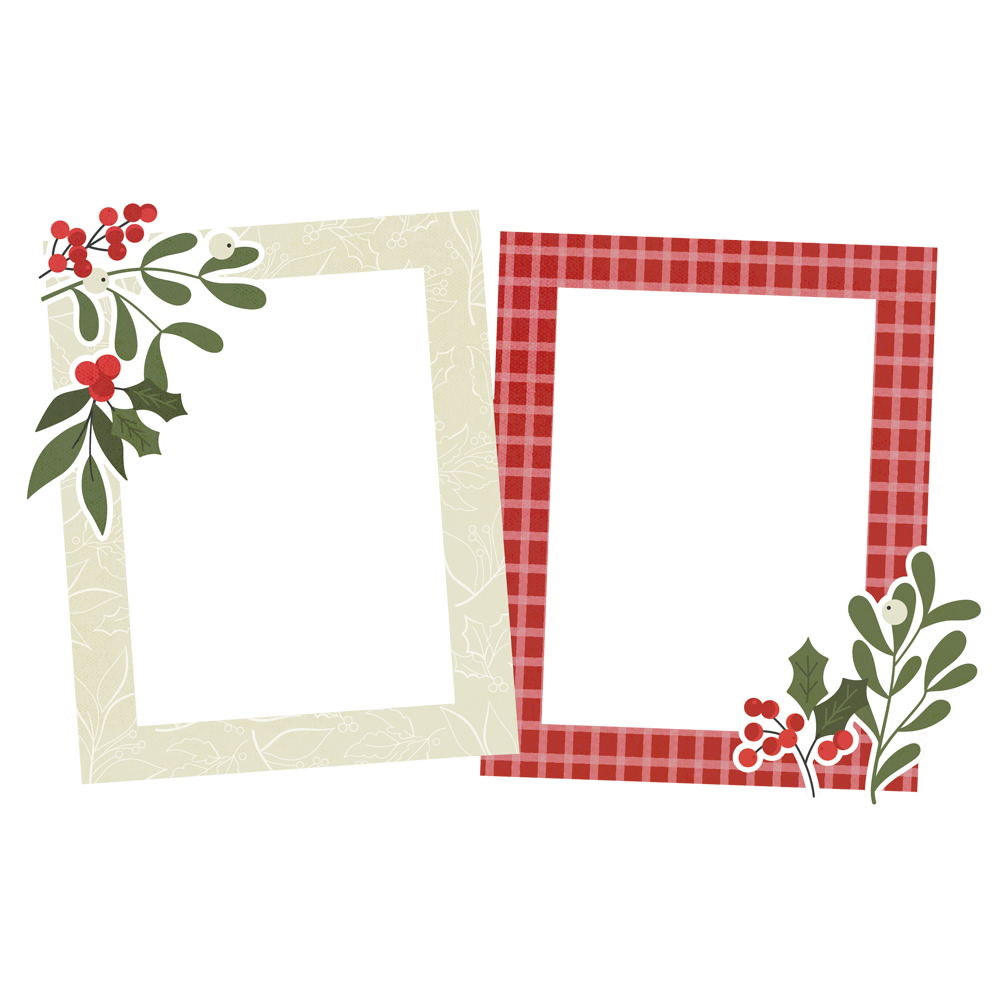 Simple Stories the Holiday Life Chipboard Frames