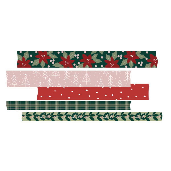 Simple Stories Boho Christmas Washi Tape