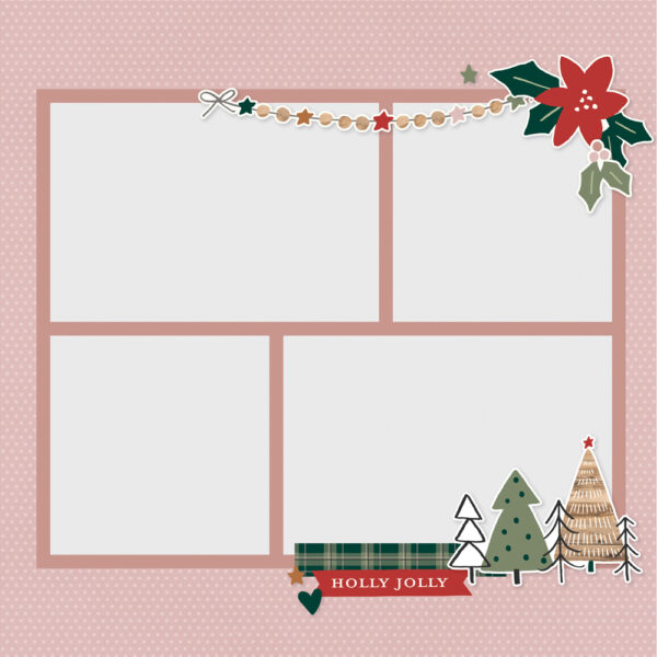 Simple Stories Boho Christmas Simple Pages Page Pieces