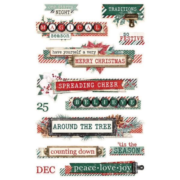 Simple Stories SV 'Tis the Season Sticker Book