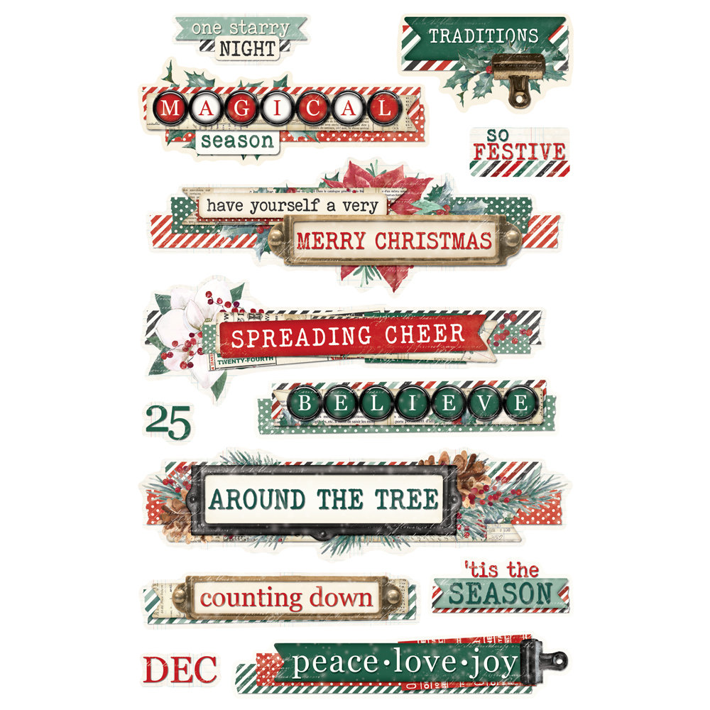 Simple Stories SV ‘Tis the Season Sticker Book