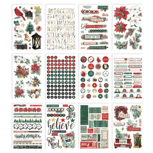 Simple Stories SV 'Tis the Season Sticker Book