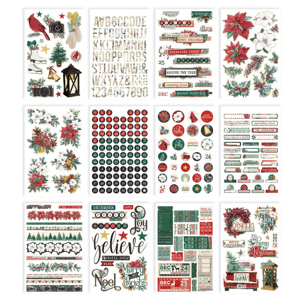 Simple Stories SV ‘Tis the Season Sticker Book