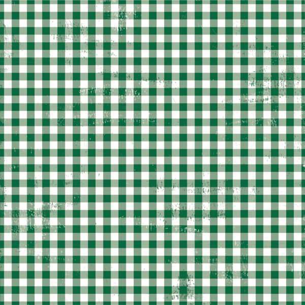 Simple Stories SV Dear Santa 12X12 Evergreen Gingham