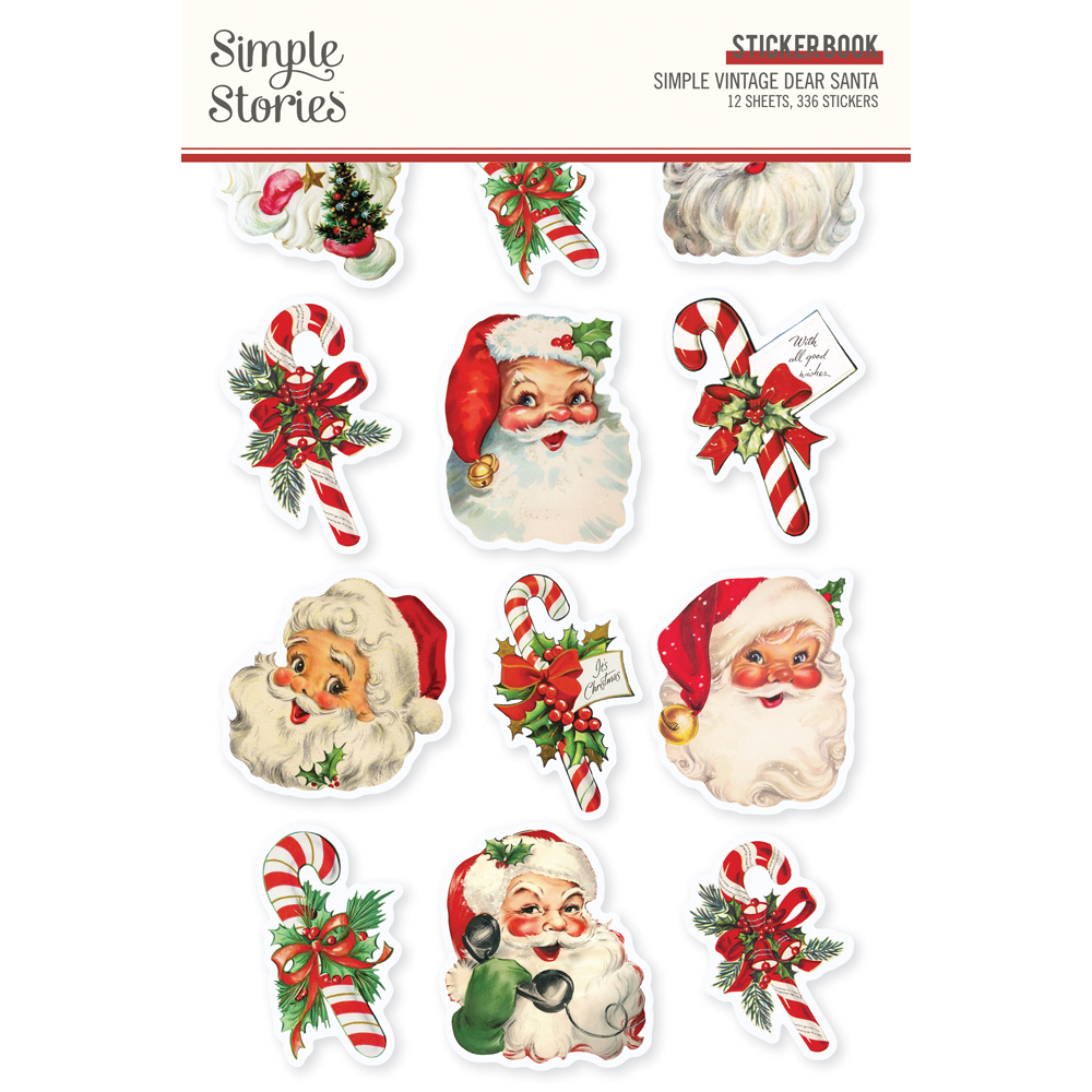 Simple Stories SV Dear Santa Sticker Book