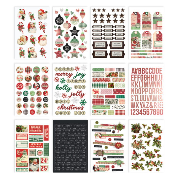 Simple Stories SV Dear Santa Sticker Book