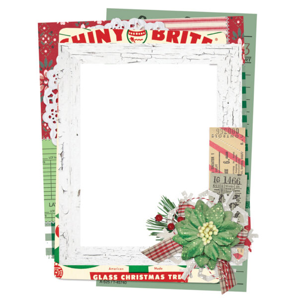 Simple Stories SV Dear Santa Chipboard Frames – Scrapbook Super Station