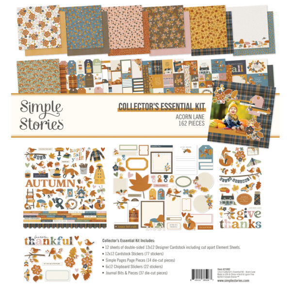 Simple Stories Acorn Lane Collector's Esimple Storiesential Kit