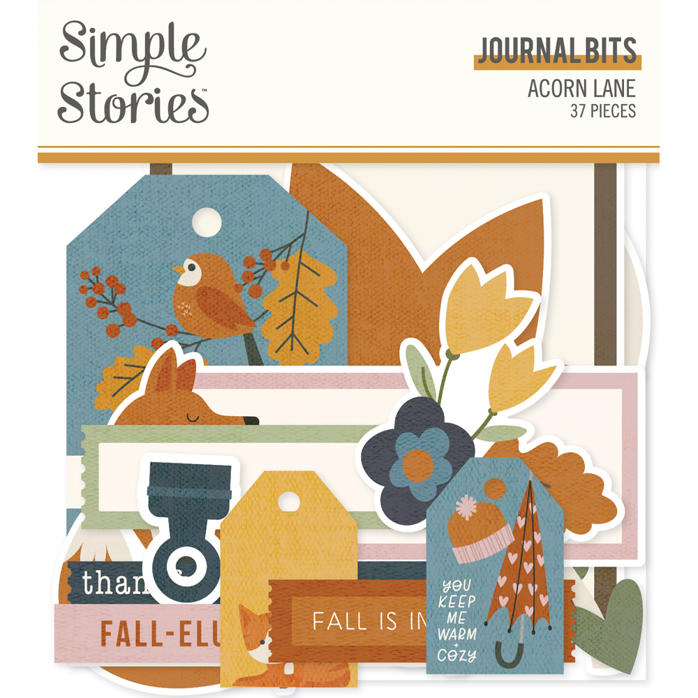 Simple Stories Acorn Lane Journal Bits & Pieces