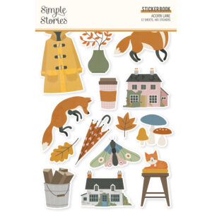 Simple Stories Acorn Lane Sticker Book