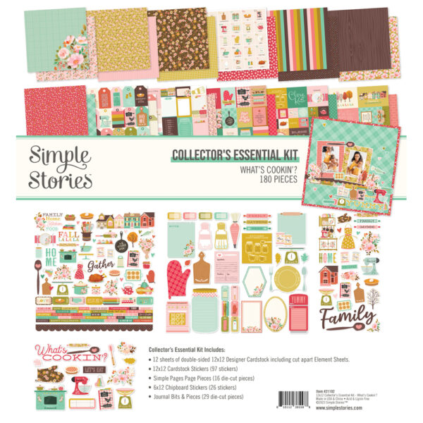 Simple Stories What's Cookin' ? Collector's Esimple Storiesential Kit