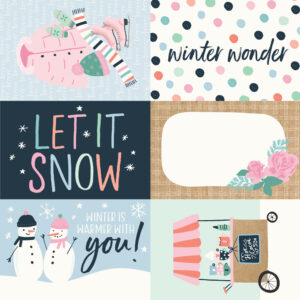 Simple Stories Winter Wonder 12X12 4X6 Elements