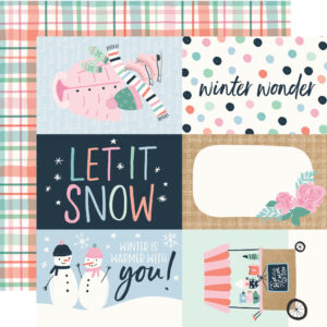 Simple Stories Winter Wonder 12X12 4X6 Elements