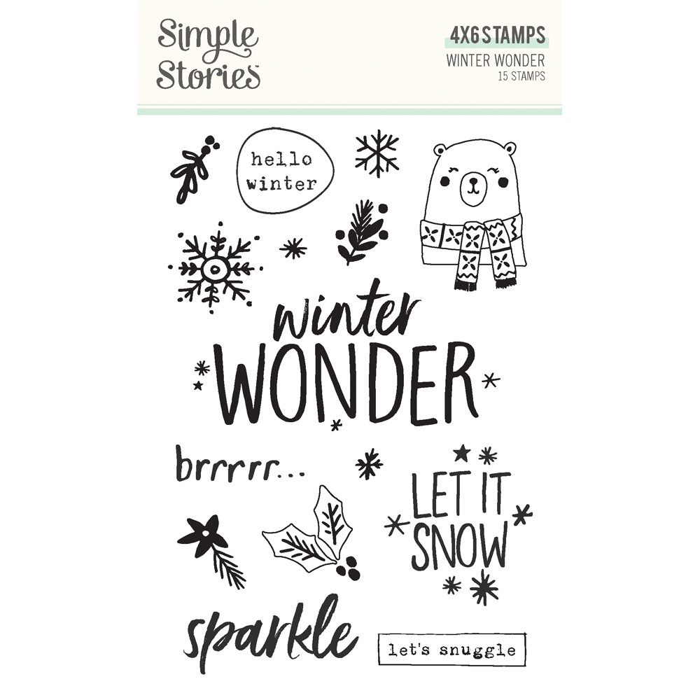 Simple Stories Winter Wonder Stamps