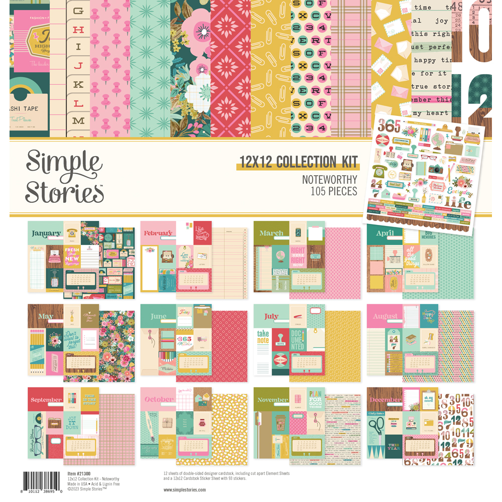 Simple Stories Noteworthy Collection Kit