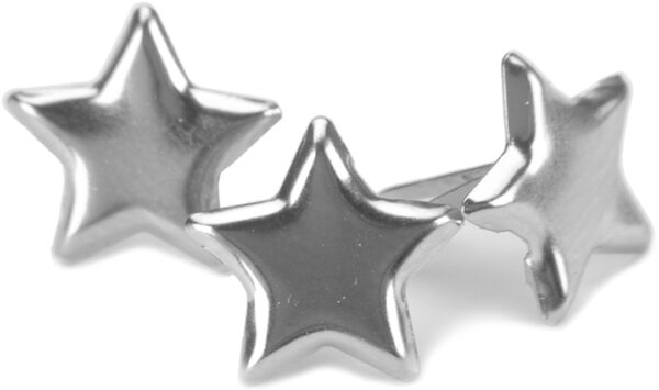 CREATIVE IMPRESSIONS BRADS SILVER STARS