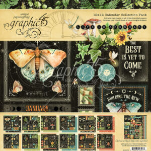 Graphic 45 Life Is Abundant 12X12 Collection Pack With Stickers