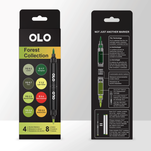 Olo 4 Piece Set Forest