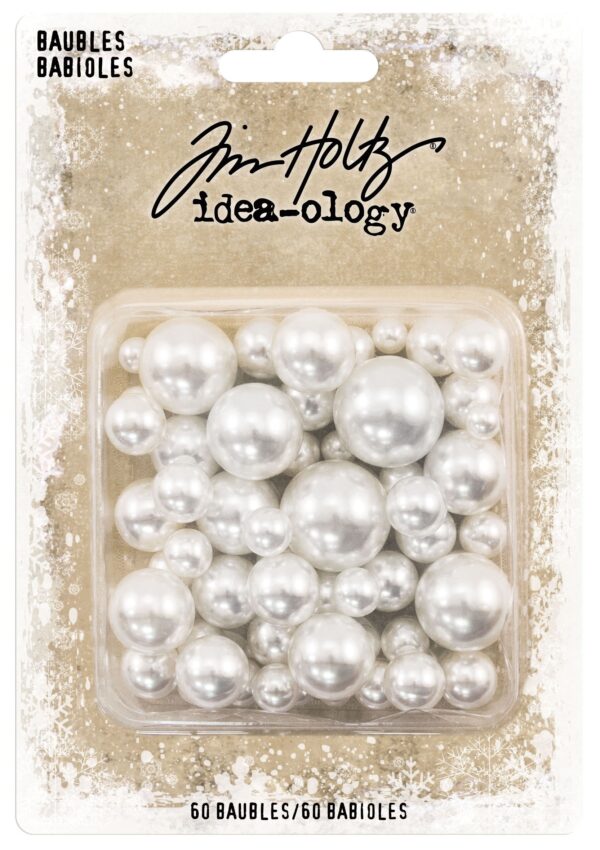 Advantus Tim Holtz Idealology Christmas Baubles