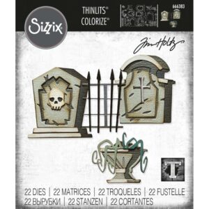 Sizzix Die Colorize Graveyard