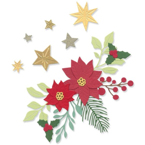 Sizzix Thinlit Die Festive Foliage