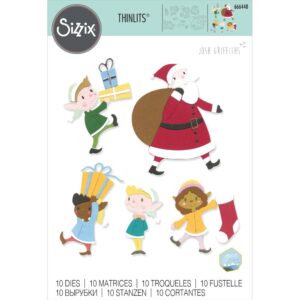 Sizzix Thinlit Die Santa & Elves