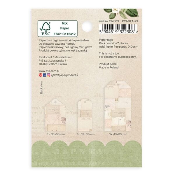 P13 Dear Love Decorative Tags 03