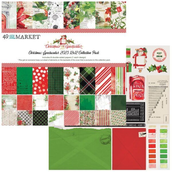 49 & Market Christmas Spectacular 12X12 Collection Pack - Scrapbook ...