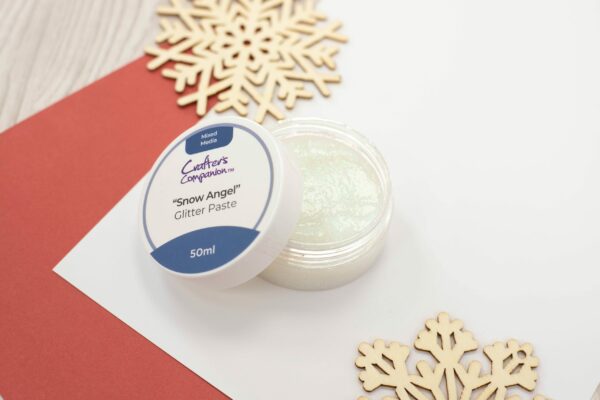 CRAFTER'S COMPANION GLITTER PASTE SNOW ANGEL